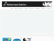 Tablet Screenshot of nelsonjazzclub.co.nz